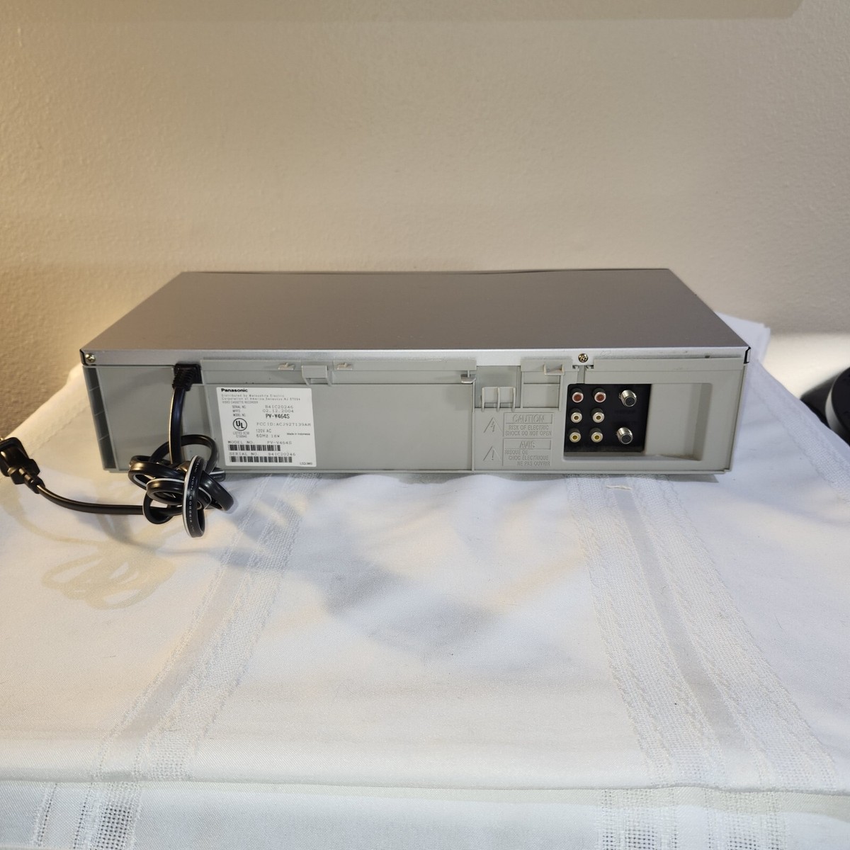 Panasonic Blu-rayDisc Recorder 2020年製 Panasonic PV-V464S Video Cassette Recorder 4 Head Hi-Fi Blue Line