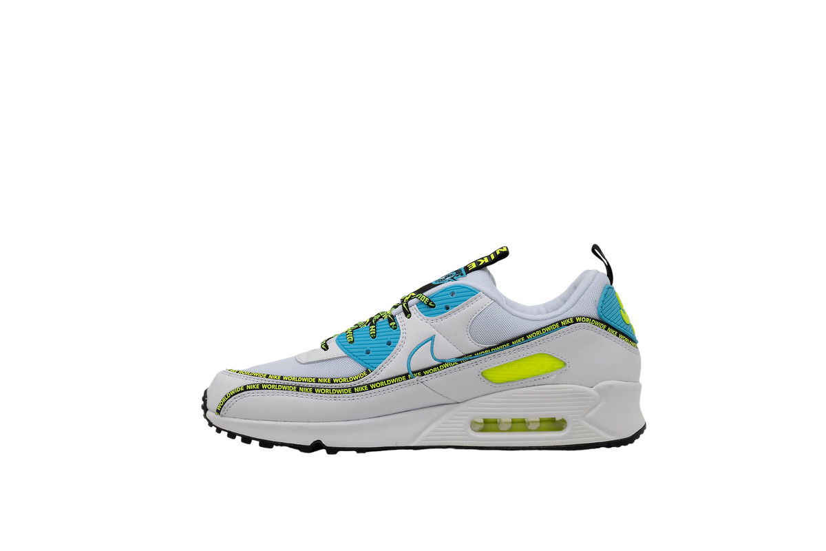 Nike Air Max 90 SE Worldwide Pack - Blue Fury Volt for Sale