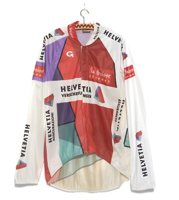 Vintage Gonso Cycling Bike Jersey Shirt Jacket, Size XL, Made in