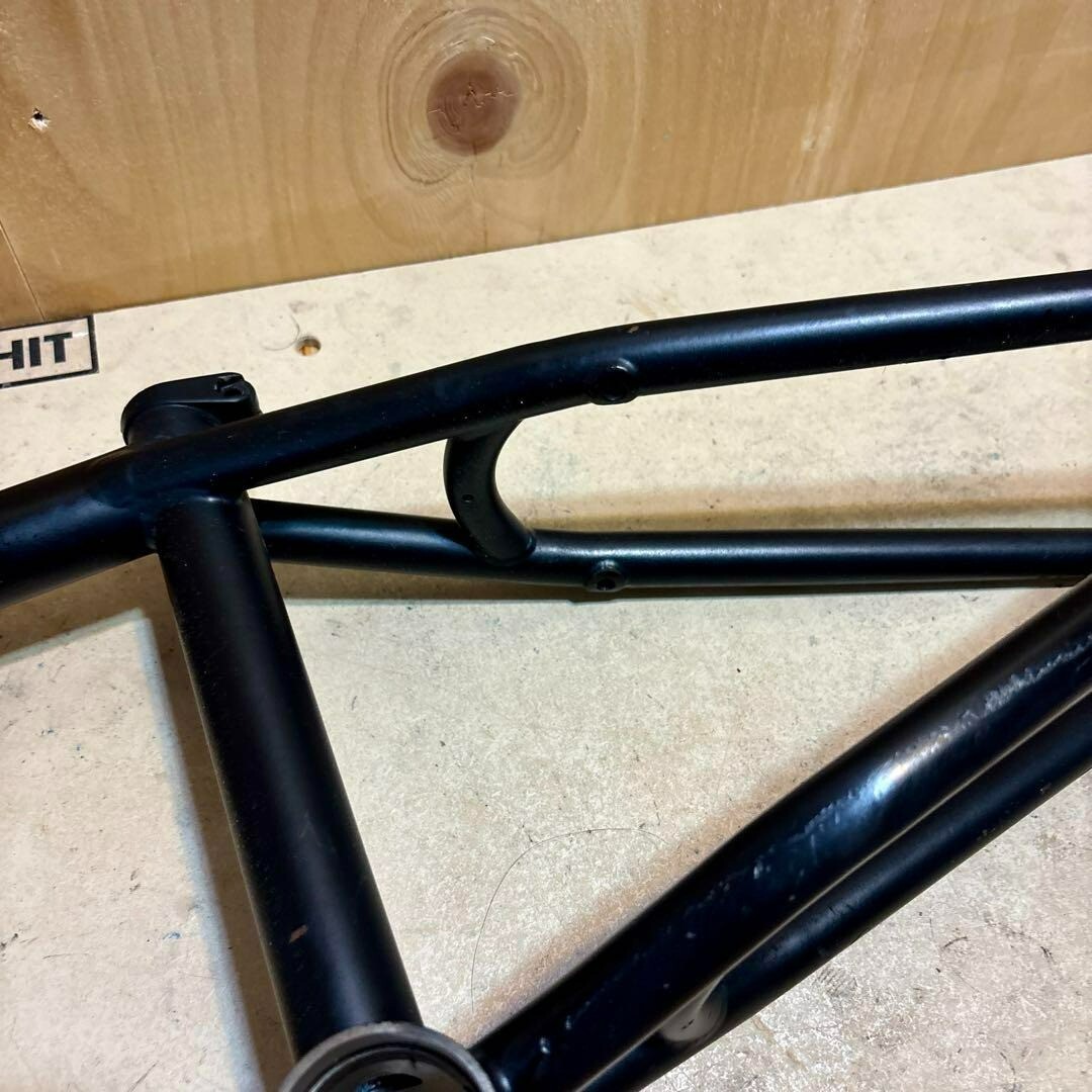 Cult Badboy V1 BMX Frame Set Black Cr-Mo 4130 Made in USA TT
