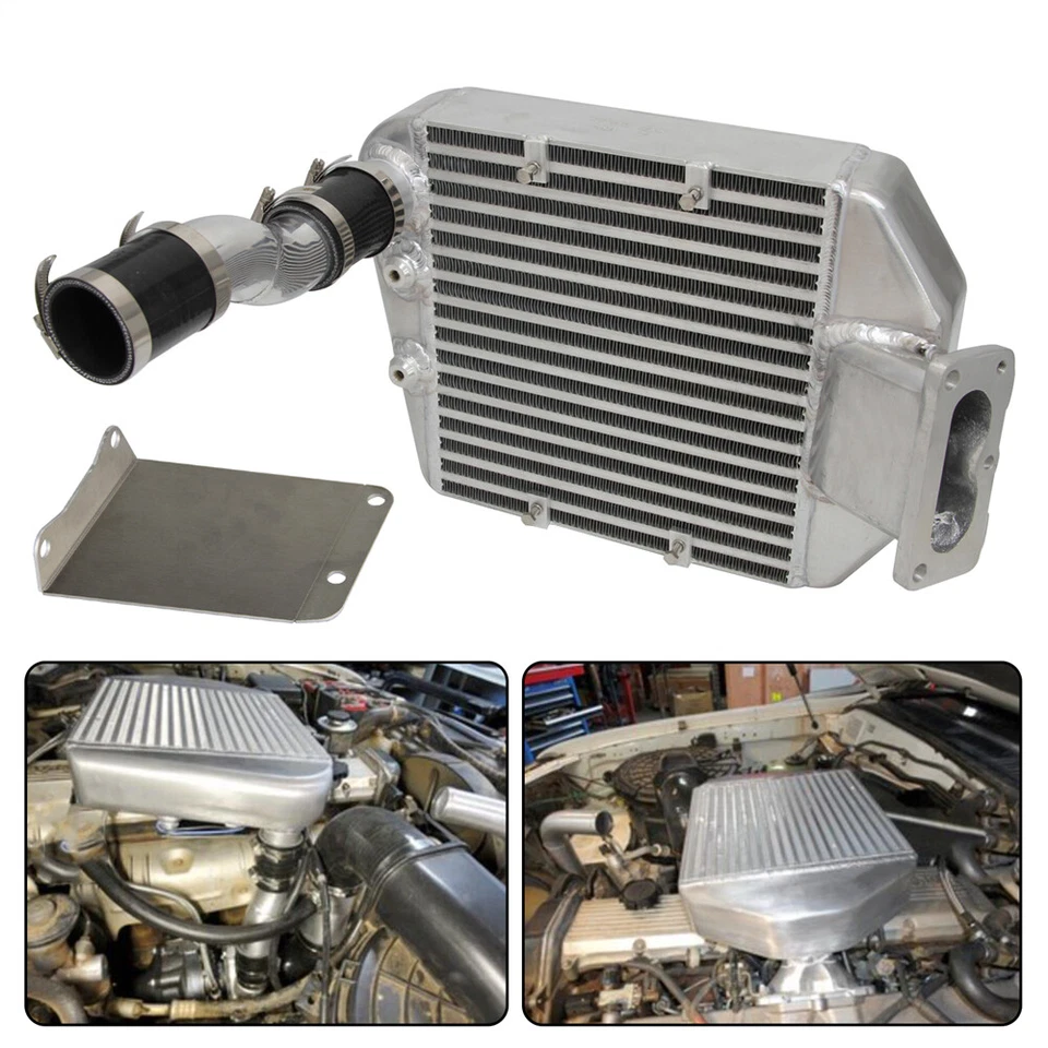 Top Mount Intercooler Kit For Toyota Landcruiser 80/100 Ser. 1HD-T HDJ80 4.2L - Image 3 of 4