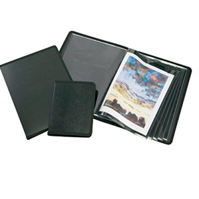 Alvin 9''x12'' Art Presentation Book - 24 top loading polypropylene pages
