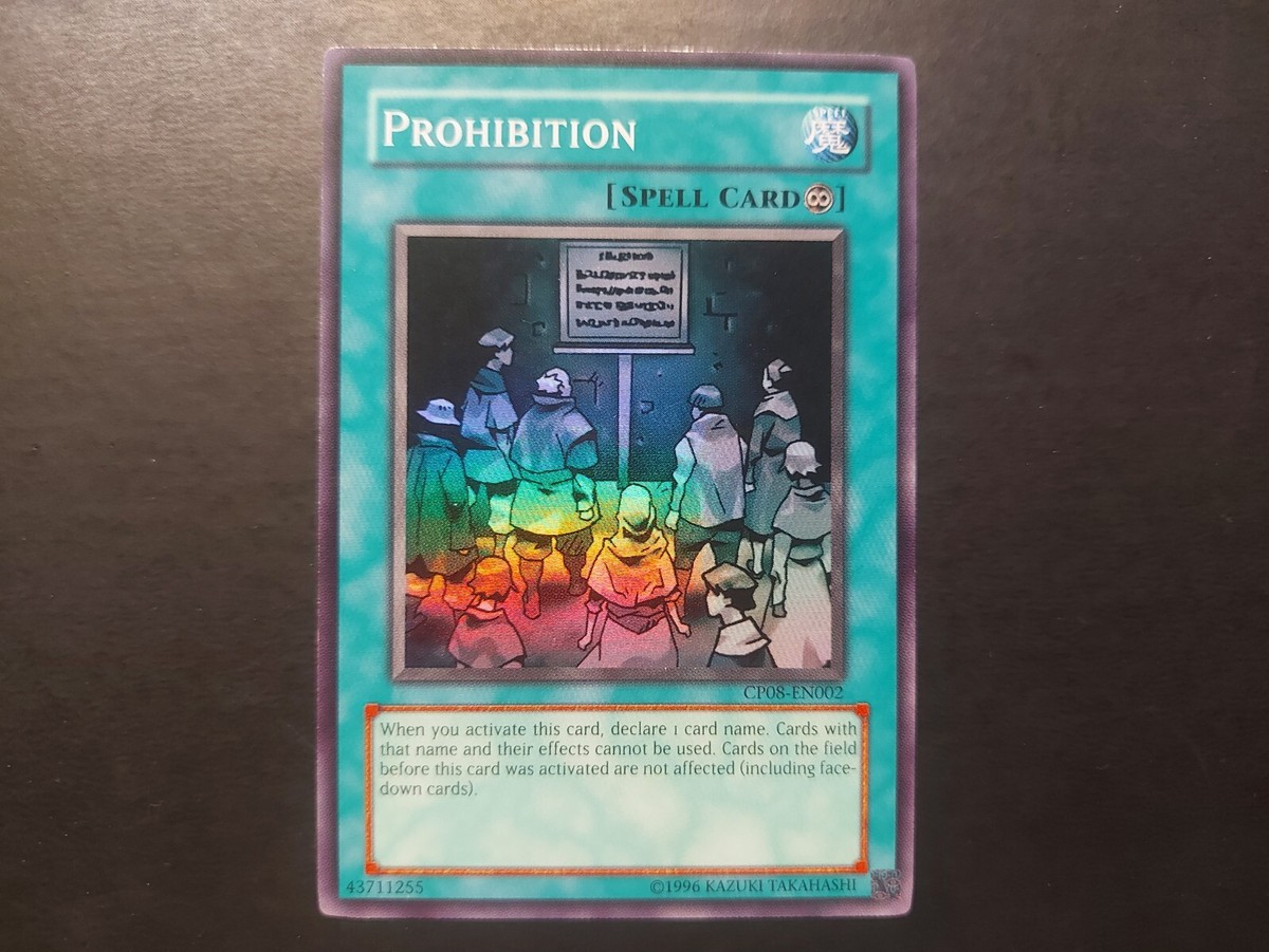 yugioh prohibition deck YU-GI-OH! TCG - The Infinite Prohibition (Tugbox 3 Hangers)