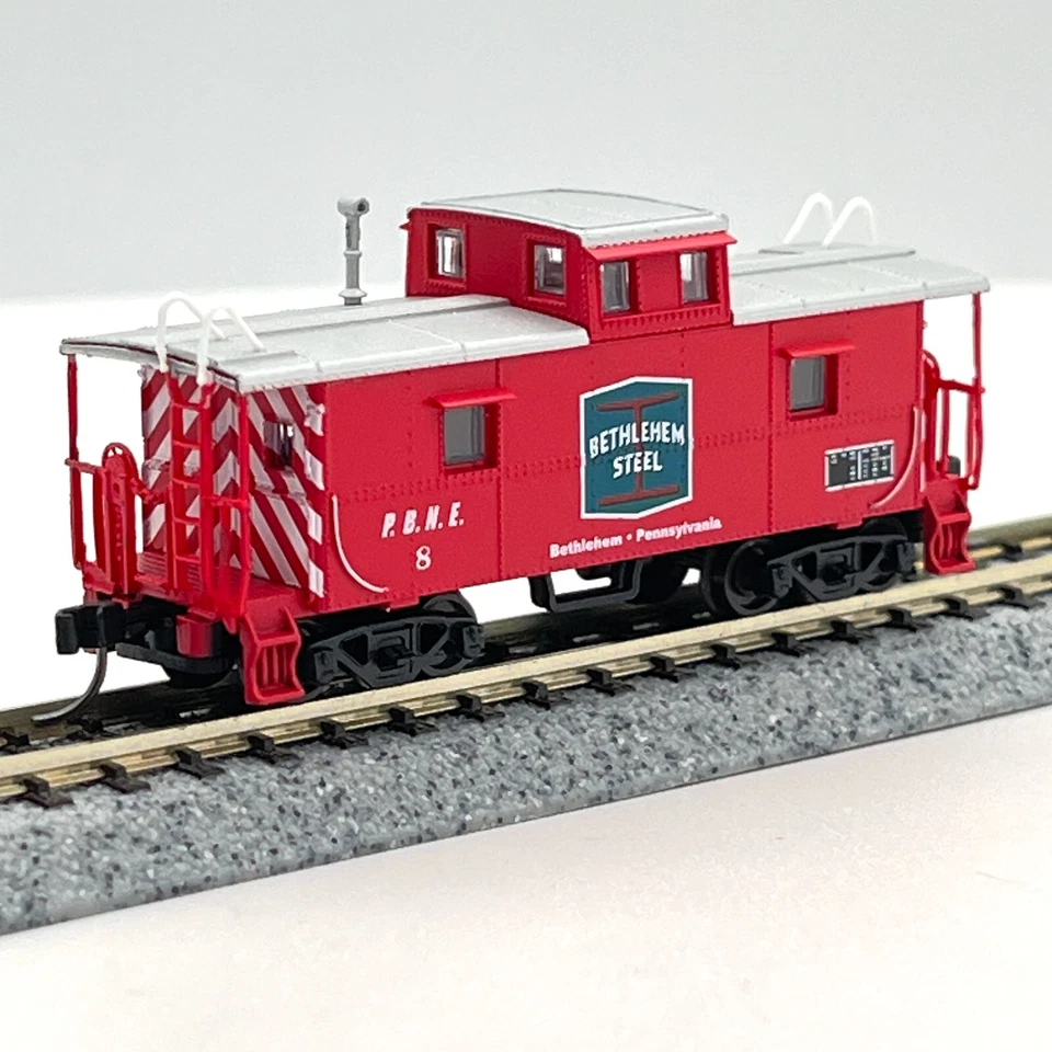 Atlas N Scale NSE ATL 23-21 Bethlehem Steel Cupola Caboose PBNE 8 - Image 4 of 4