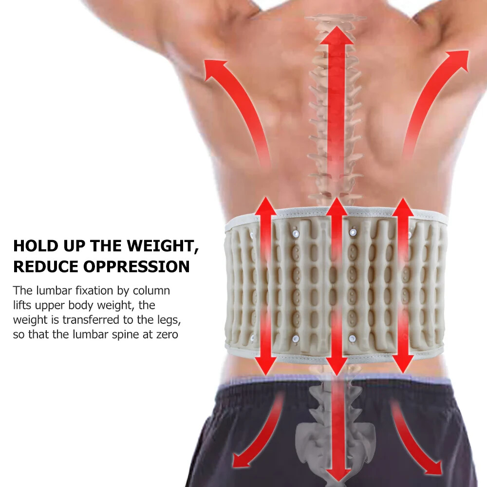 HailiCare Spinal Air Traction Belt Waist Brace With Carry Case eBay