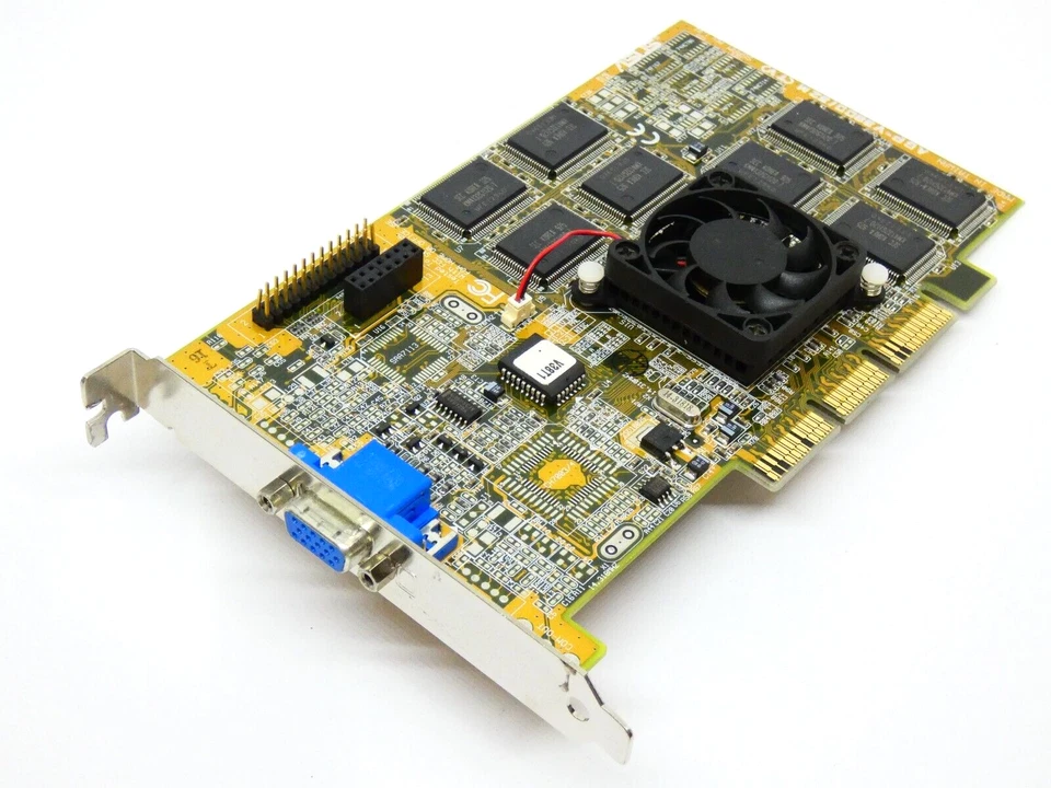 ASUS AGP-V3800/32M (TV) REV 1.02 VGA Card - AGP Slot - Image 3 of 3