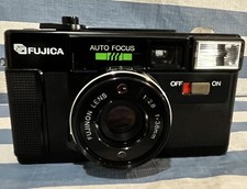 Fuji Fujica Auto-7 Date,f/2.8 Point  Shoot 35mm Film Camera Excellent in JAPAN
