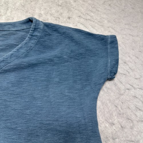 J. Jill Fit Pulloverkleid Midi zweifarbig blau Kurzarm Damen Größe Petite PS - Bild 6 von 12