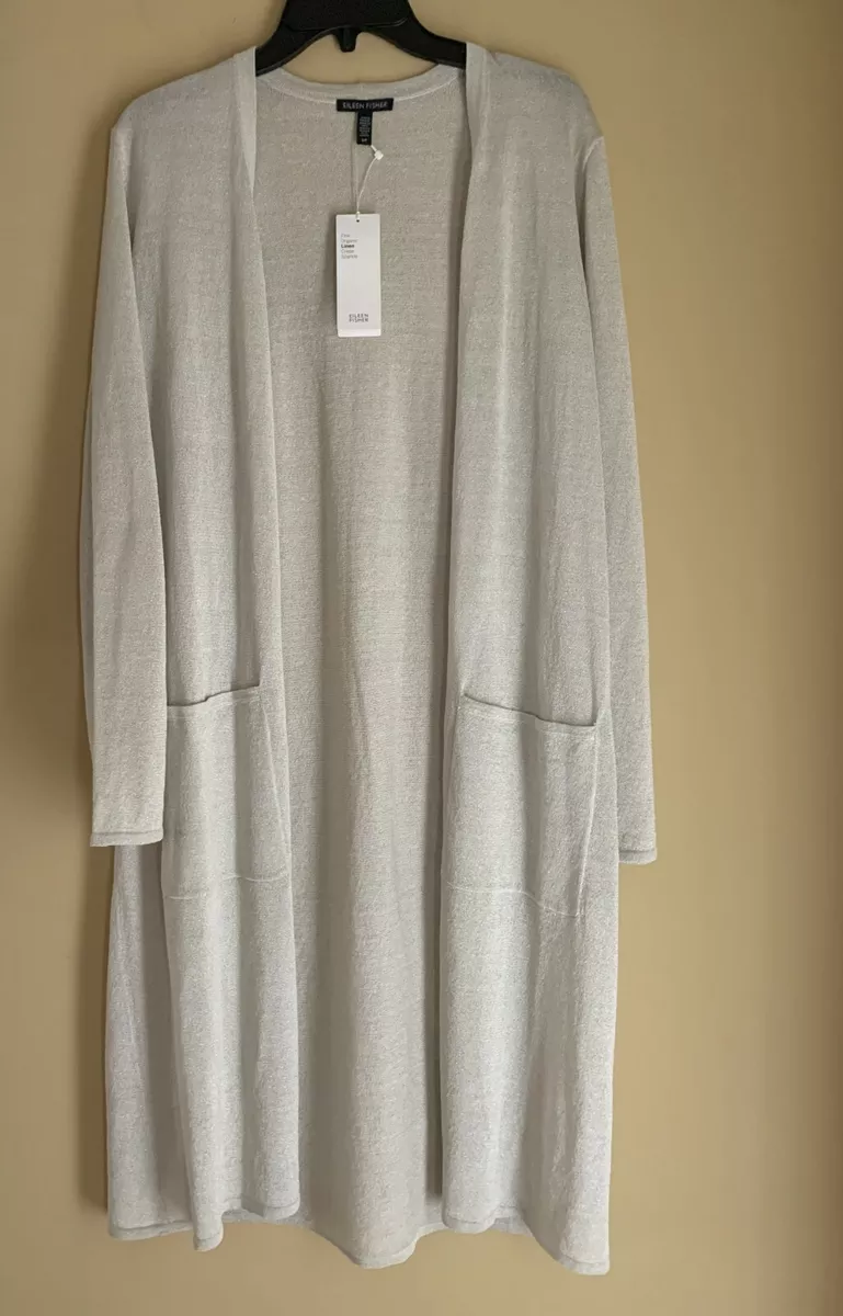 Eileen fisher simple cardigan sale