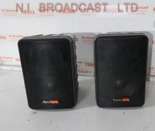 1x pair  Audix ph5-vs amplified speakers 25watt per speaker 