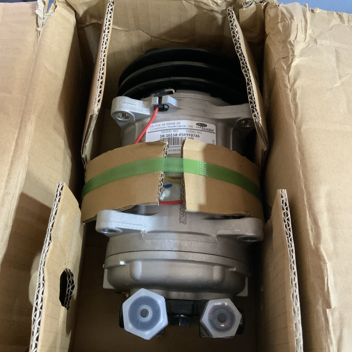 Carrier Transicold 18-10158-05 Thermo King Air Compressor | eBay