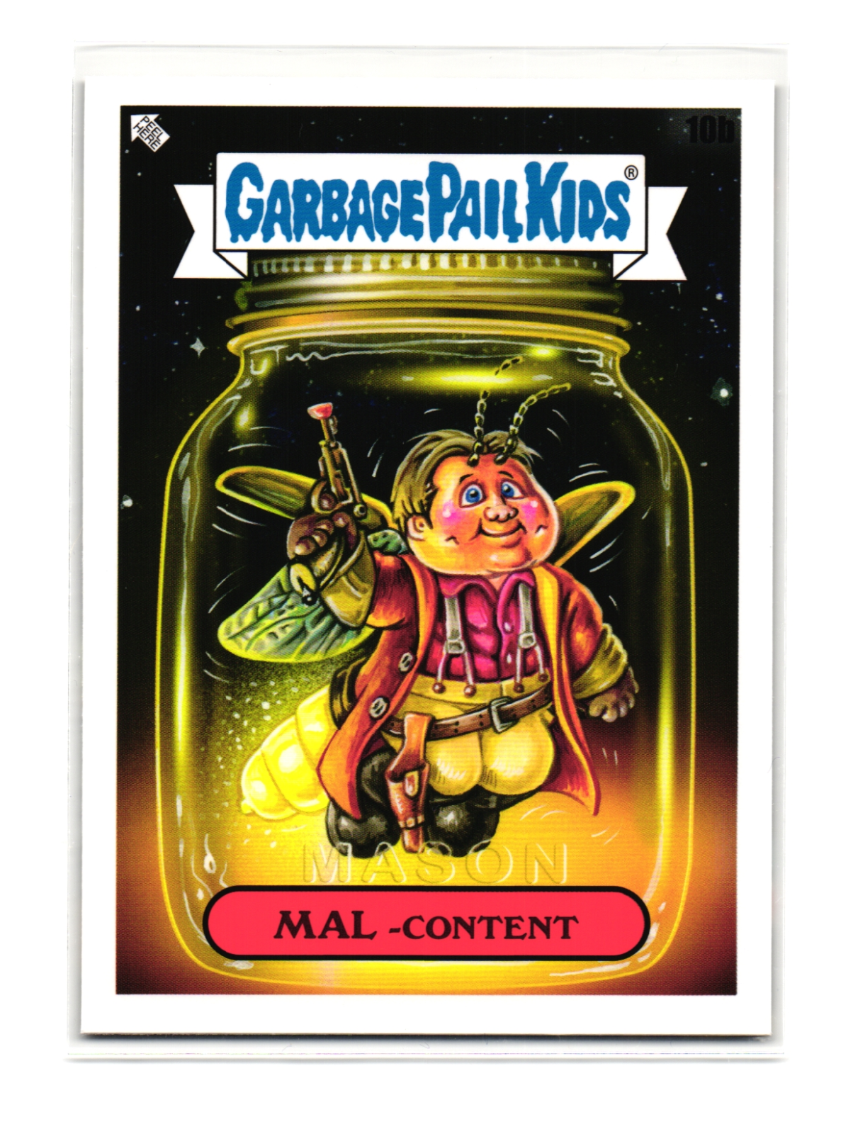 Mal Content 2023 Garbage Pail Kids InterGoolactic Firefly Parody Card 10b