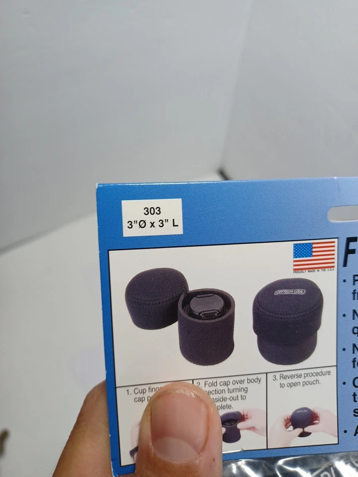 OP/TECH Foldover Pouch 303 - Black - 7801052 - - Image 2 of 3