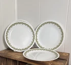 Vintage Corelle by Corning SPRING BLOSSOM CRAZY DAISY  Set 4 8.5” Plates