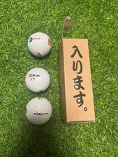 Titleist Vg3 Golf Balls 3 Pieces Rare Golf Model Limited Edition VHTF Pre-owned