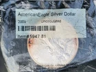 2009 1$ American Eagle 1oz Fine Silver Dollar Coin Uncirculated Walking Liberty