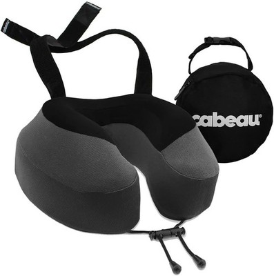 Cabeau Evolution S3 Travel Pillow Memory Foam Neck Support Steel Grey