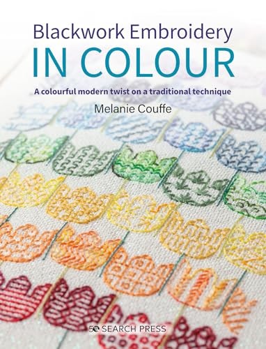Blackwork Embroidery in Colour: A colourful modern twist on a traditional technique - Image 7