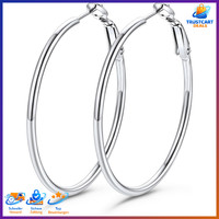 Ohrringe Creolen Edelstahl Huggie Hoop 20-100Mm HautverträGlich Damen Schmuck