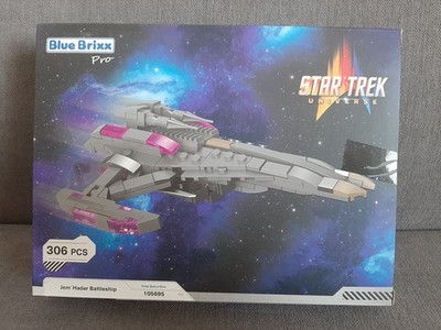 BlueBrixx Pro 105695 STAR TREK Jem'Hadar Battleship NEU 306 Teile EOL