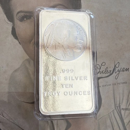 Sealed Buffalo 10 oz. Silver Bar 🦬🇺🇸