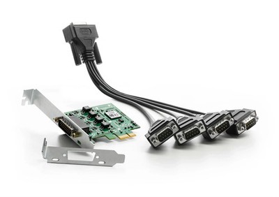 Kvaser PCIEcan 4xHS 4-Channel USB to CAN Bus PC Interface 73-30130-00683-6