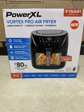Powerxl Vortex Pro 8-Qt. Air Fryer, Wifi & Bluetooth Compatible, 1700 Watts|4519