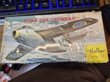 Heller Saab J29 Tunnan Model Kit 1/72 Scale O...