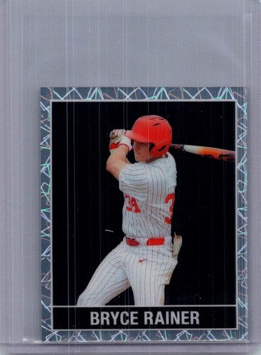 Bryce Rainer 2025 Leaf National NSCC Baseball 1/1 Pre Production Proof ...