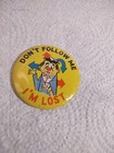 6 Vintage Pin Back Badges Topps Batty Buttons Fun Buttons — photo 6