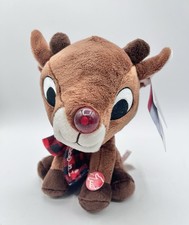 Dan Dee Rudolph Reindeer Light-up Singing Musical Stuffed Plush 8  Does Not Work