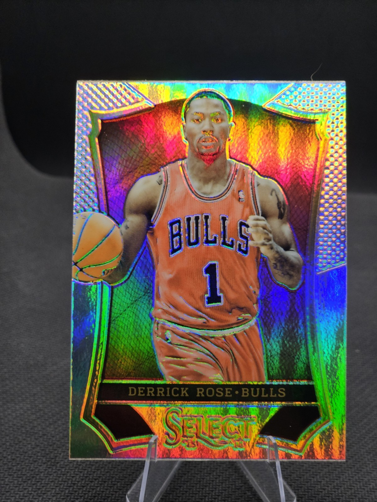 2013-14 Panini Select - Derrick Rose #132 Silver Prizm Rare