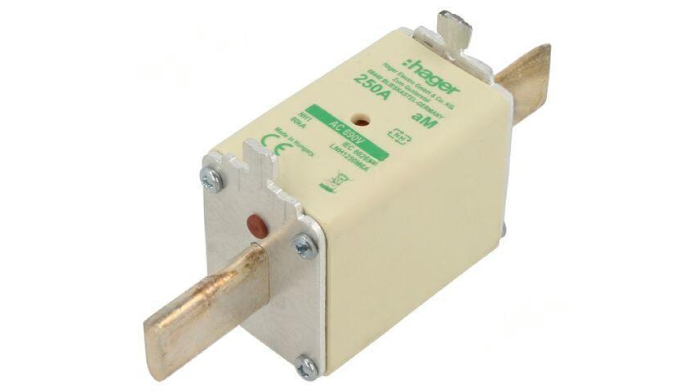 Fuse, 250A, 690VAC, aM, Industrial LNH1250M6A