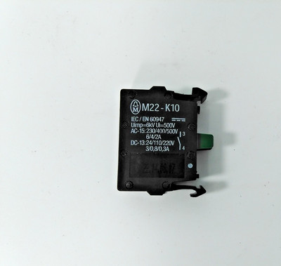 14x Eaton Moeller M22-K10 Kontaktelement 1x Schließer Kontaktblock - gebraucht