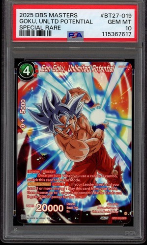 Son Goku, Unlimited Potential BT27-019 card