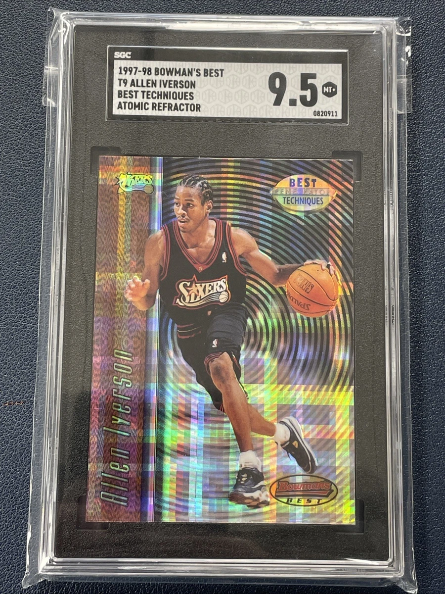 Bowman Allen Iverson Basketball Sports Trading Cards & Accessories