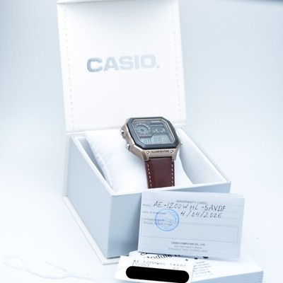 Casio AE-1200WHL-5AV 10 Year Battery Life Quartz New Watch | eBay