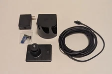 Pair of Valve Index Base Stations 2.0 with Chargers Used Black (TESTED)