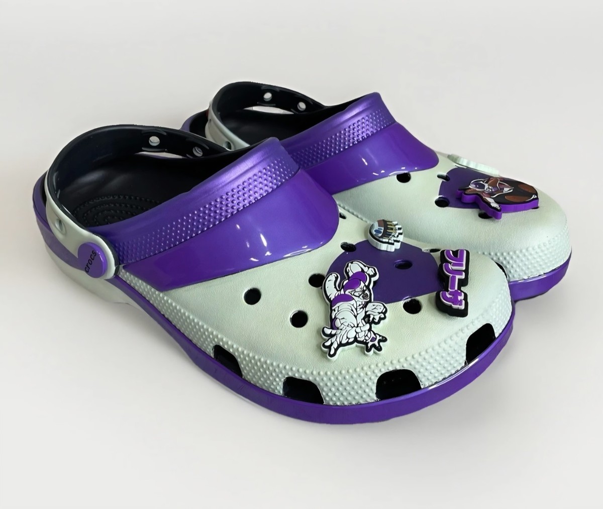 ゴジータBR SR 40000 New RARE Kids' Dragon Ball Z Frieza Classic Crocs Purple Size KIDS