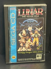 Lunar: The Silver (Sega CD, 1993) CIB RARE HTF 💎