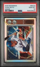 2025 Bowman Anime Juan Soto #BA-23 PSA 10