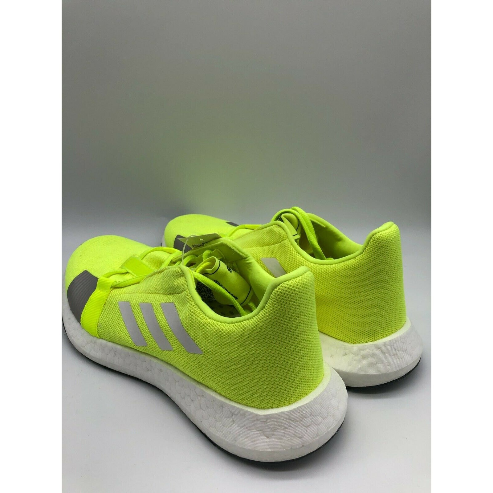 adidas Men's Senseboost GO Running Shoes Neon/Yellow Sneakers EF1580 Size 9.5 thumbnail 20