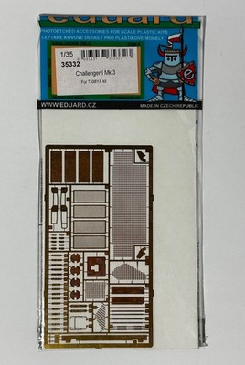 Eduard 35332 1/35 Scale British Challenger I Mk.3 Main Battle Tank PE Detail Set