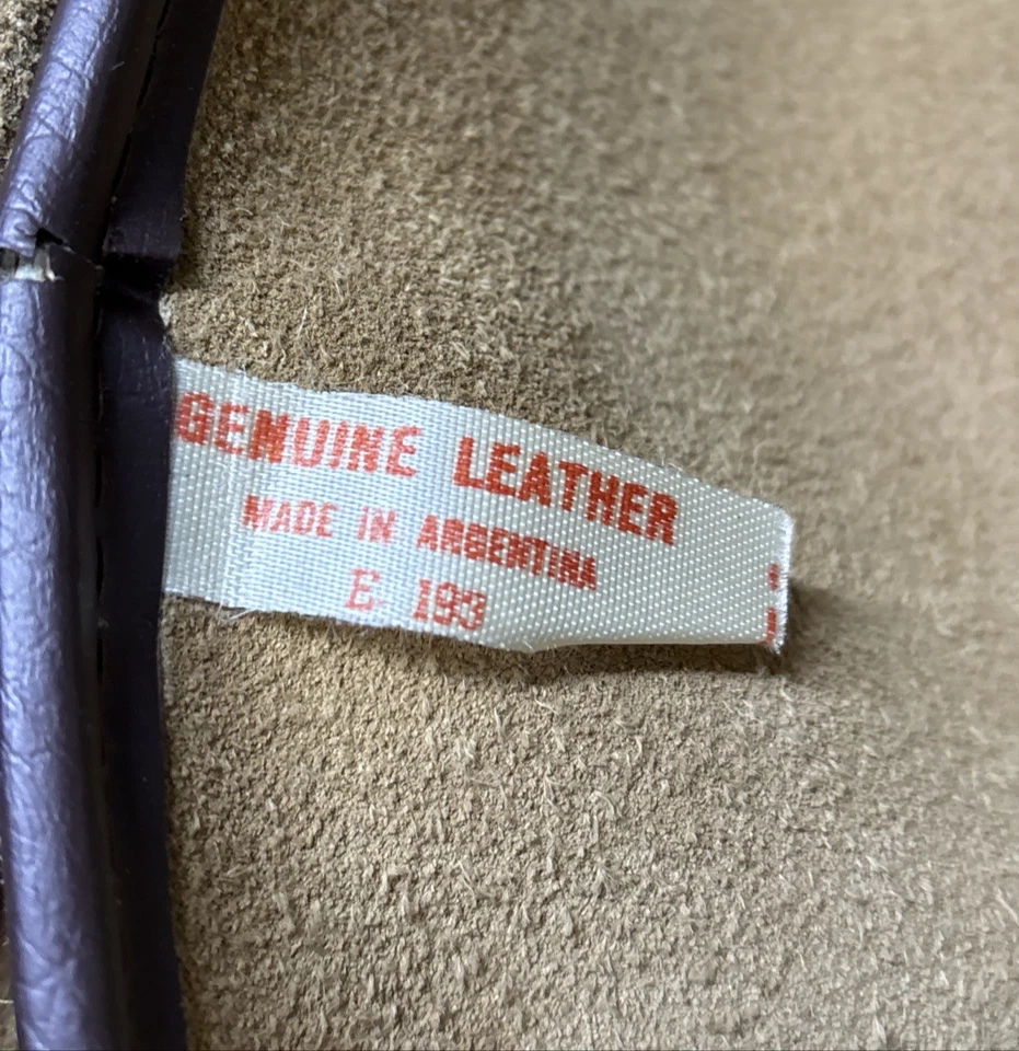 Condor Genuine Leather Big Duffle Bag Made In Argentina Vintage - Image 4 of 4