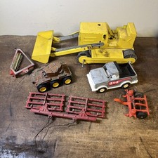 Vintage Metal Toys Pieces Lot - As is
