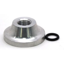 Renegade Fitting 80267; Weld-on Bung Aluminum 1/8 in. NPT Female Wide Base, each