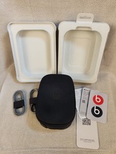 Genuine Beats Studio Pro Fabric  2 Cables  Headphone Case Black CASE ONLY