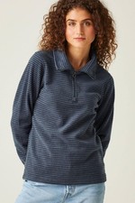 Regatta Striped Half Zip Fleece