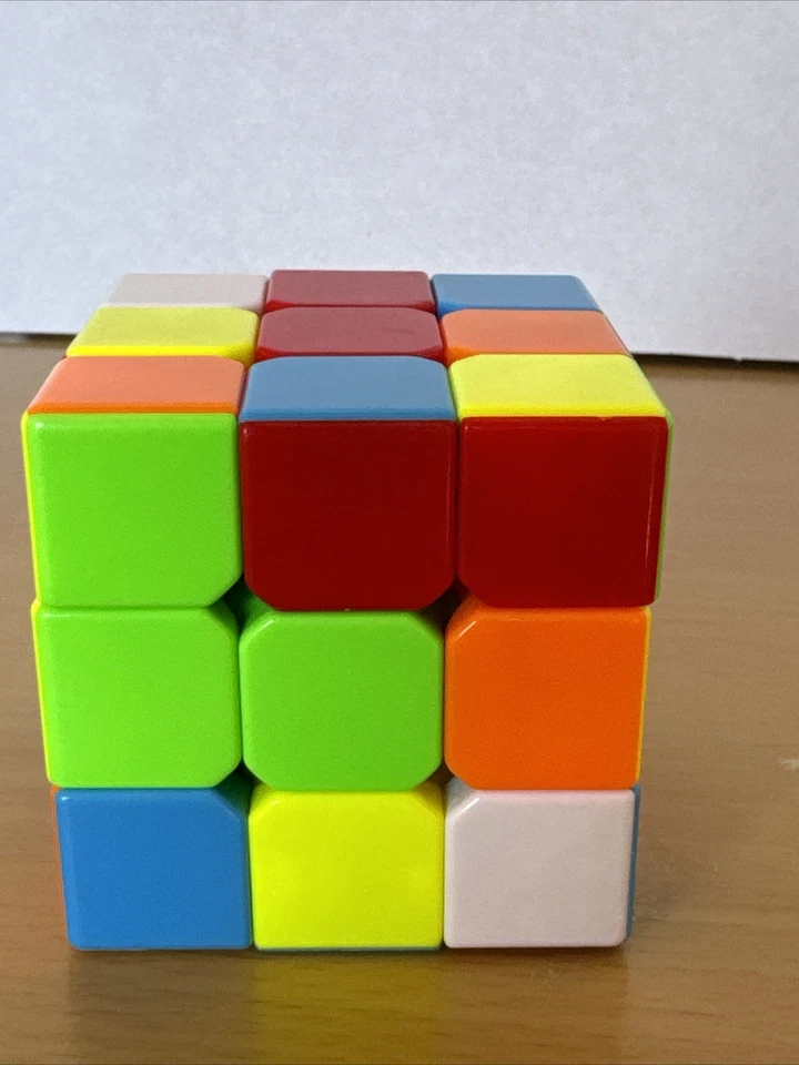 Cubo de velocidad 3x3 cubo mágico sin pegatinas cubo rompecabezas inteligencia mejora juguetes Foto 2 de 3