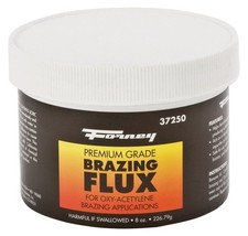 Forney 37250 White Odorless Re-Sealable Powder Brazing Flux 0.5 lbs.